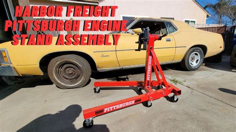 Harbor Freight Pittsburgh Engine Stand Assembly