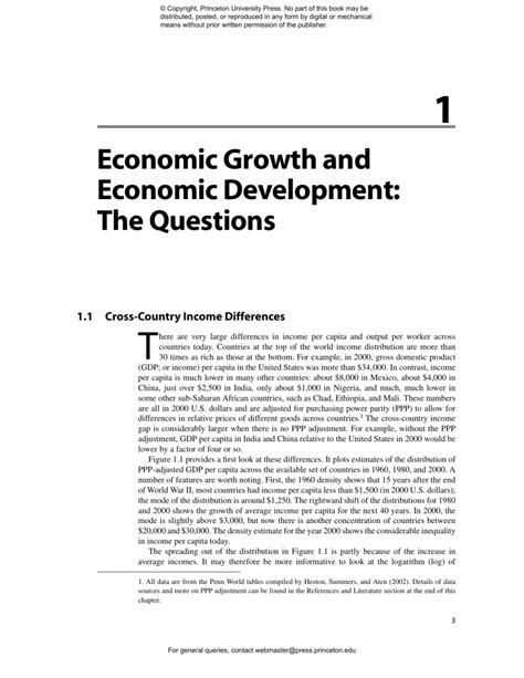 Acemoglu s8764 Economic Growth and Economic Development