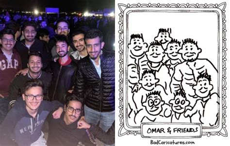 Omar and Friends • Bad Caricatures