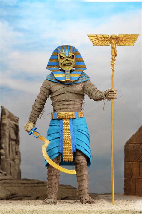 Iron Maiden – 8″ Clothed Action Figure – Pharaoh Eddie – NECAOnline.com