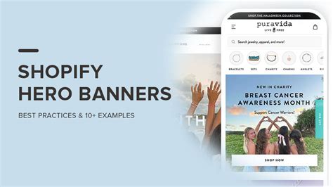 Shopify hero banner: Best practices & 10+ examples