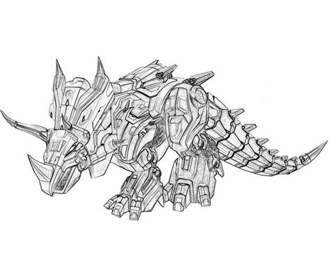 Dinobots Coloring Pages Coloring Pages