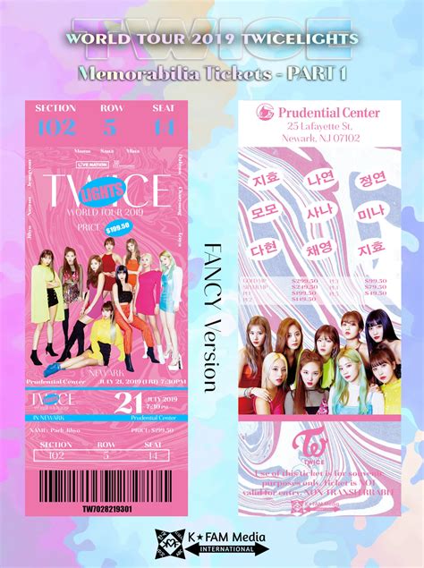 TWICE World Tour 2019: TWICELIGHTS Kpop Memorabilia Concert | Etsy