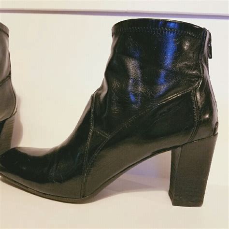 Franco Sarto | Shoes | Franco Sarto 9m High Heels Ankle Boots In Black ...