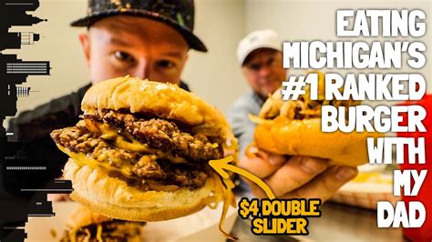 I ate Michigan's #1 ranked cheeseburger with my dad | MOTZ'S BURGERS ...