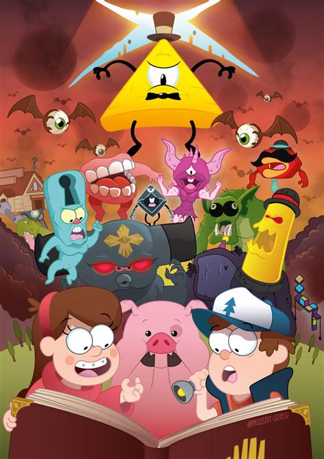 GRAVITY FALLS FAN ART on Behance