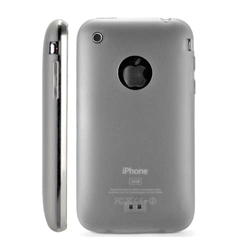 applecases: Iphone 3G 3GS Frost Silicone Case