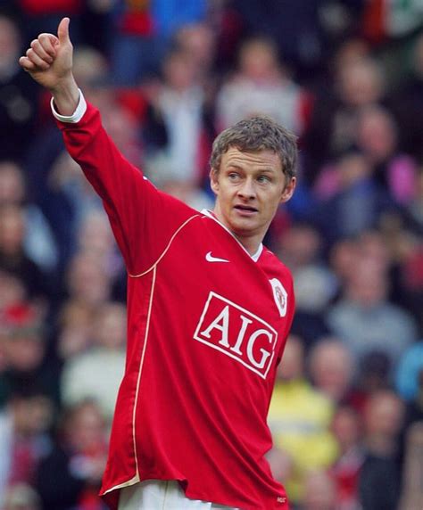 Manchester United | Ole Gunnar Solskjaer playing days Manchester United ...