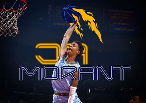 Ja Morant - Wallpaper on Behance | Nba basketball art, Superstar, Nba ...