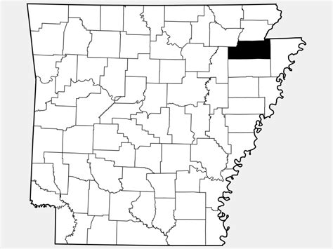 Craighead County, AR - Geographic Facts & Maps - MapSof.net