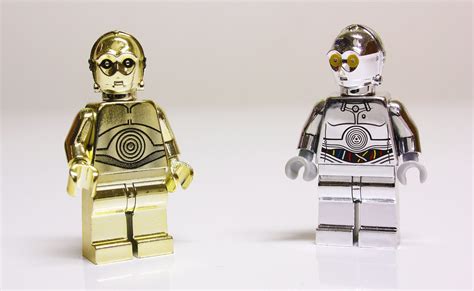 LEGO Chrome Gold C-3PO & TC-14 Exclusive Minifigures | Flickr