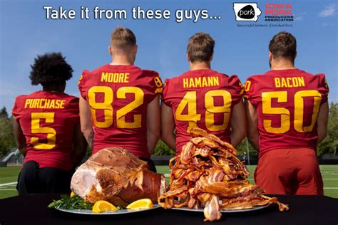 Iowa Pork enters NIL agreement with football players Purchase, Moore ...