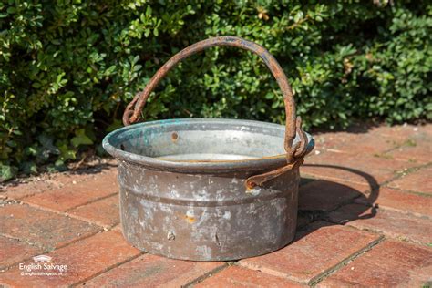 Selection of antique copper pots