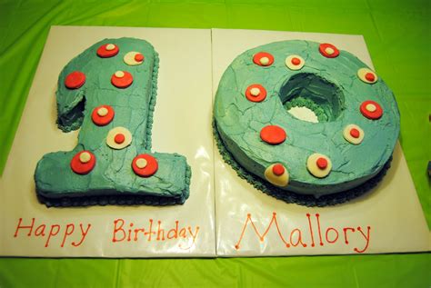 Late Night Cakes: Mallory's other 10th Birthday cake