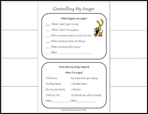 anger management | Savvy School Counselor