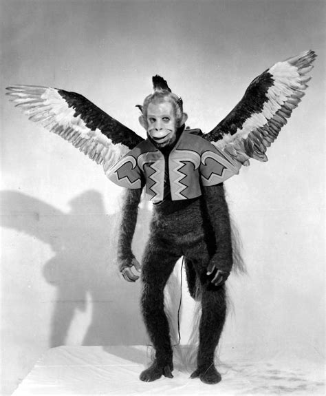 Photos of Various Flying Monkey’s Costume Tests, Alternate Version With Bat Wings, for ‘The ...