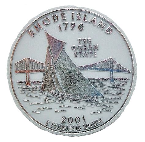 Rhode Island State Quarter Fridge Magnet - Walmart.com