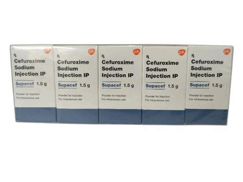 Supacef 1.5g Injection at Rs 300/box | Ceftriaxone Sodium Injection in ...