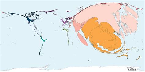 Buddhist Population - Worldmapper