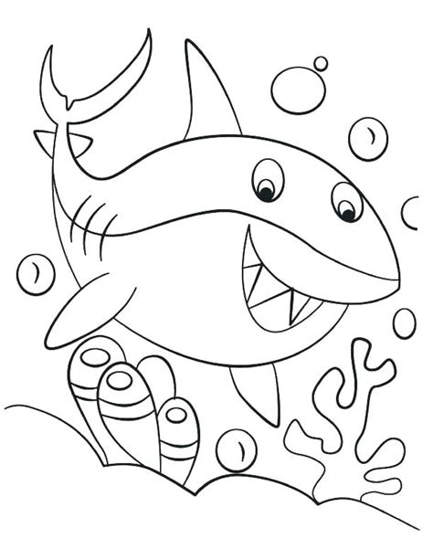 Baby Shark Coloring Pages at GetColorings.com | Free printable ...