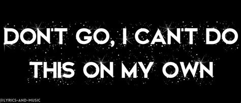 LYRICS-AND-MUSIC — Don’t go // Bring Me The Horizon