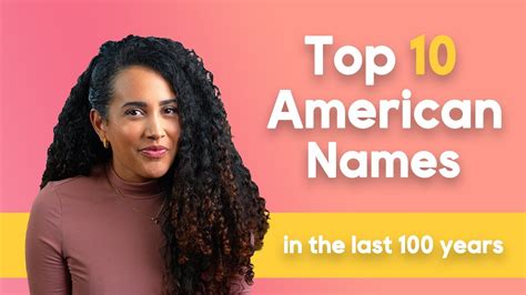 Top 10 American Names Over the Last 100 Years - YouTube