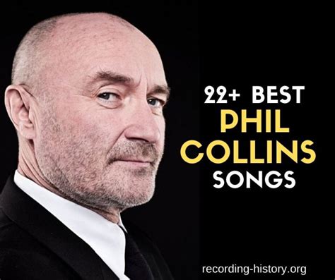 22+ Best List of Songs By Phil Collins - Song Lyrics & Facts