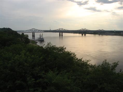 View of Mississippi River, Natchez, Mississippi | The Missis… | Flickr