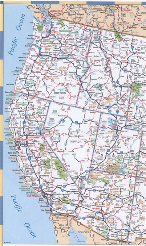 Map California To Oregon – Topographic Map of Usa with States