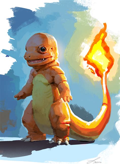 #004 Charmander by LindseyWArt on DeviantArt