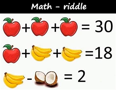 Easy mathematical riddles - ukrainemanual