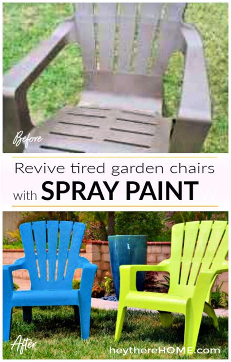 How to Paint Plastic Chairs