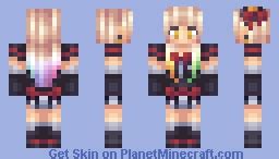 ღ•αgαρℓ00•ღ ~ Mayu. / I'm on holidays but I still make skins ._. Minecraft Skin