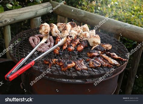 Traditional South African Braai This Photo Stock Photo (Edit Now ...