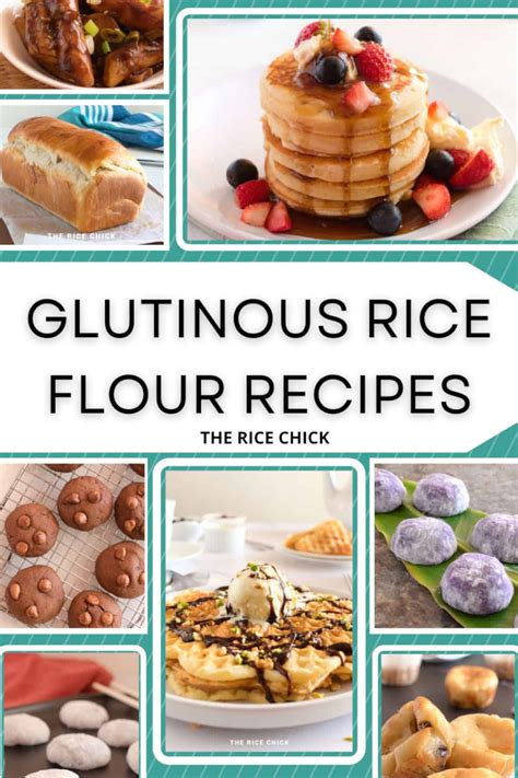 Glutinous Rice Flour Recipes - The Rice Chick