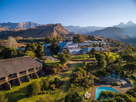 Cathedral Peak Hotel in the picturesque Drakensberg Mountain Range