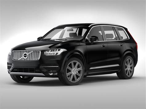 Volvo XC90 2015 3D Model MAX OBJ 3DS FBX | CGTrader.com