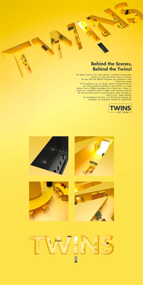 Behind the Scenes, Behind the Twins! on Behance