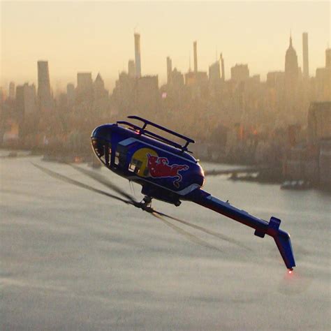 Watch Red Bull’s Aerobatic Helicopter fly upside down over New York City