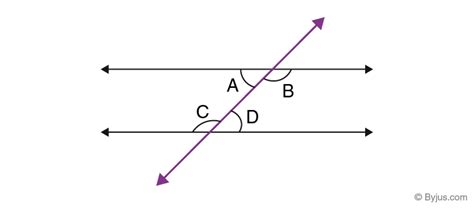 Transversal in Geometry | Meaning, Angles made by the Transversal & Example