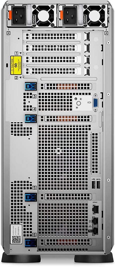 Dell PowerEdge T550 Tower Server, Intel Xeon Silver 4310T 2.3G, 15M Cache, 16GB RAM, Dual Rank 2 ...