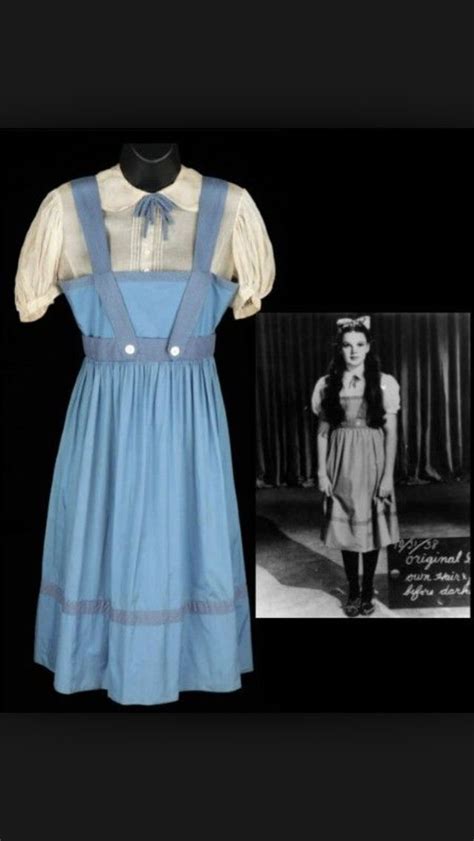 ORIGINAL 1939 JUDY GARLAND "WIZARD OF OZ" DRESS #TheWizardofOz | Hollywood costume, Test dress ...