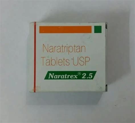 Naratriptan Tablets Usp at Rs 75/stripe | Anti Migrain in Nagpur | ID: 4145519255