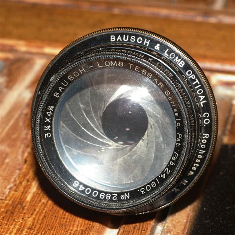 Bausch-Lomb Tessar Series 1c Pat Feb 24, 1903 | This lens is… | Flickr