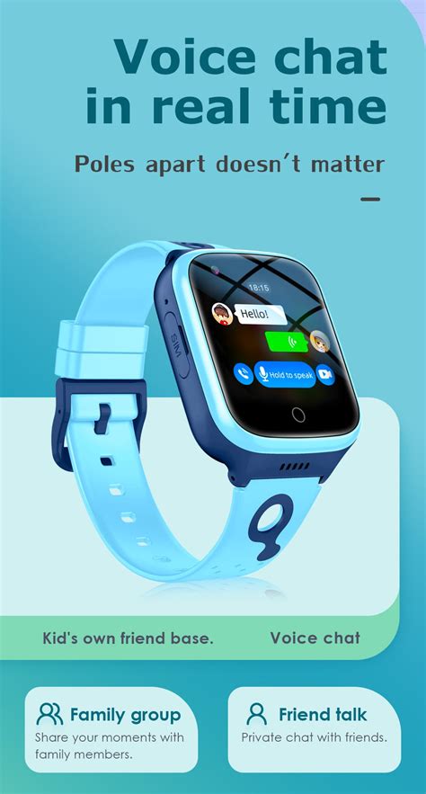 Smart Watch With GPS & WIFI For Kids - Stay Connected and Safe Anytime ...