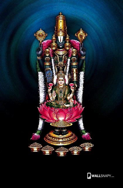 Tirupati balaji with mahalakshmi hd wallpaper