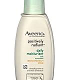 Moisturizer: Aveeno Positively Radiant Moisturizer Broad Spectrum SPF 30 | How to Get Rid of ...