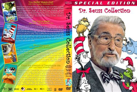 Dr. Seuss Collection - Movie DVD Custom Covers - Dr Seuss Quad :: DVD ...