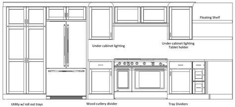 Idea 39+ Kitchen Cabinets Design Drawings