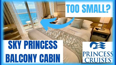 Sky Princess Balcony Cabin Tour & Review | Princess Cruises - YouTube